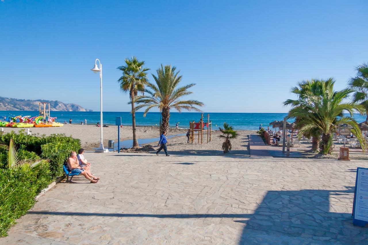 Burriana Playa Carmona Nerja Apartman Kültér fotó