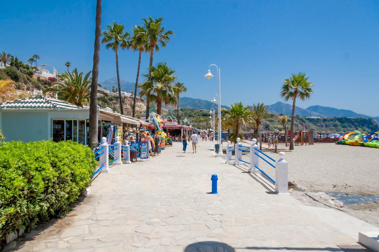 Burriana Playa Carmona Nerja Apartman Kültér fotó
