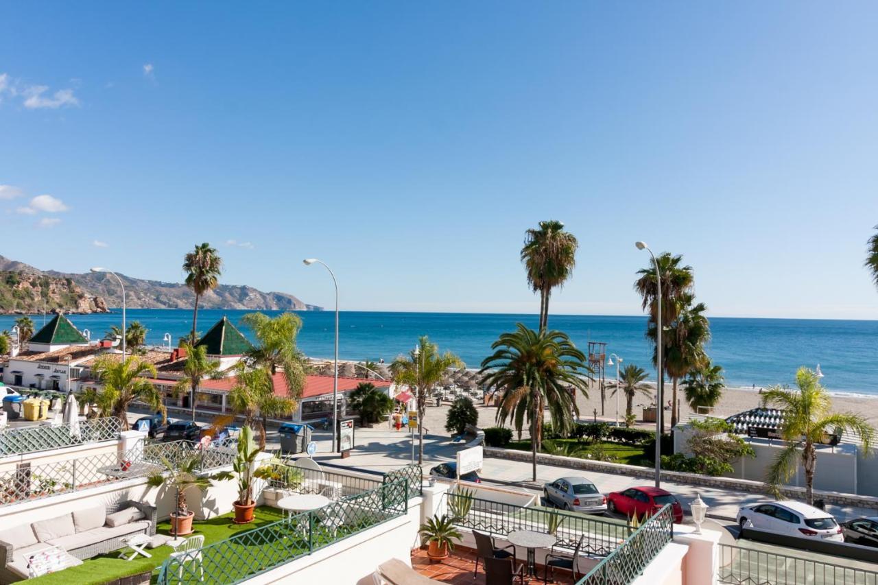 Burriana Playa Carmona Nerja Apartman Kültér fotó